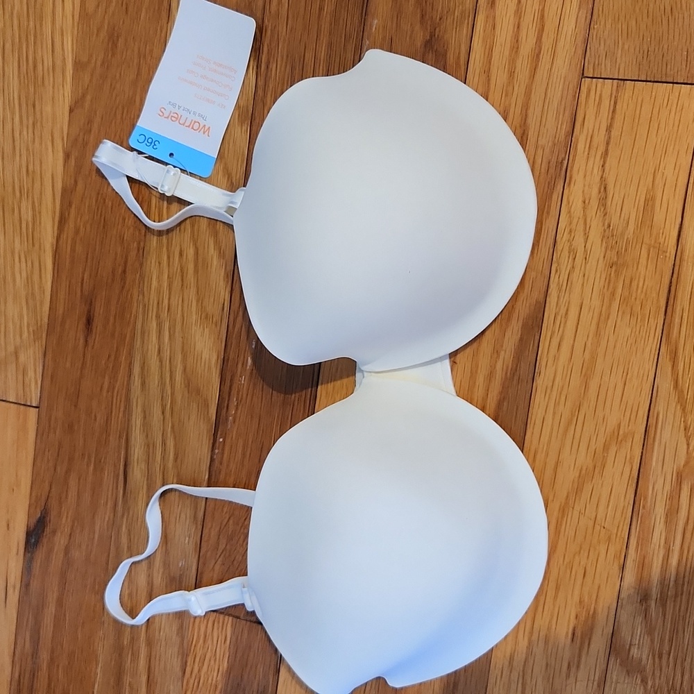 Warner's White Bra